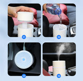 Dropshipping Car Diffuser Aroma Ultrasonic Water Mist Humidifier Lighting Oils Diffuser Car Aroma Diffuer Humidifier TRENDFLOW