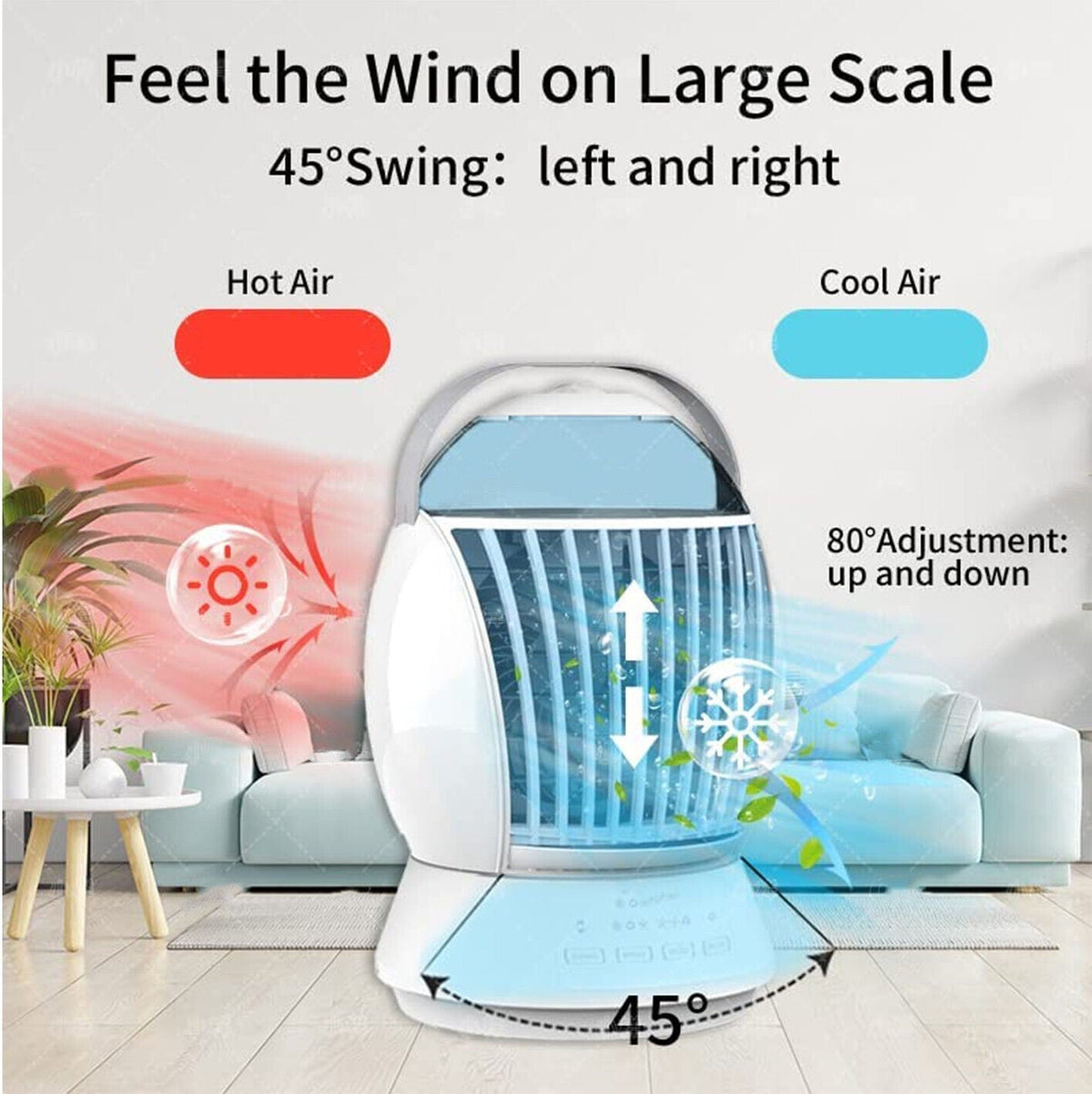 Fog Fan Desktop Student Office Air Cooler TRENDFLOW