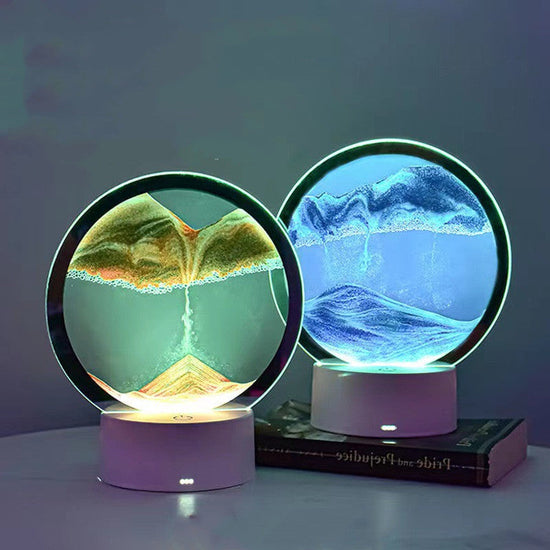 Creative 3D Quicksand Table Lamp Bedside TRENDFLOW