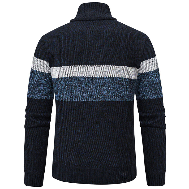 Stand-collar Warm Knitted Sweater Pullover TRENDFLOW