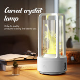 Creative 2 In 1 Audio Acrylic Crystal Lamp And Bluetooth Speaker Valentine&