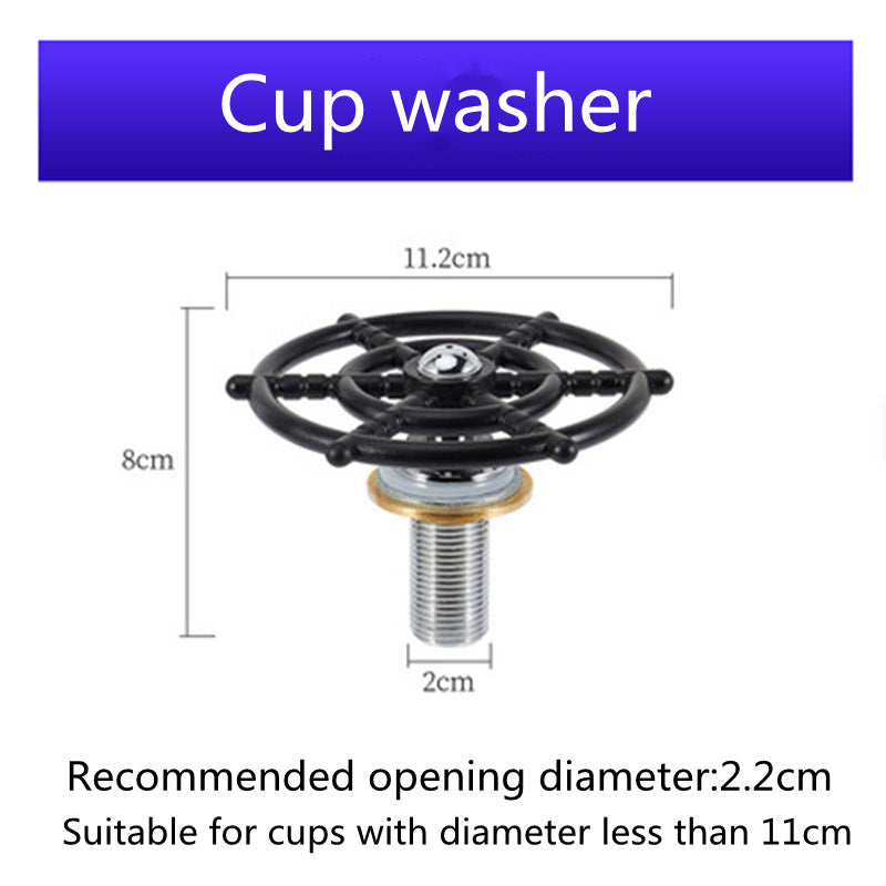Stainless Steel Cup Washer With Embedded Automatic High-pressure Push Cup Washer TRENDFLOW