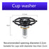 Stainless Steel Cup Washer With Embedded Automatic High-pressure Push Cup Washer TRENDFLOW