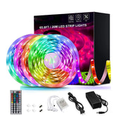 LED Strip Lights Lamp 5050 RGB Flexible Tape Diode 5M Controller Room Decor TV Computer BackLight Decoration Christmas TRENDFLOW