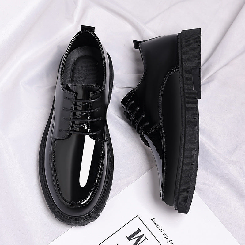New-style Casual Leather Shoes For Men With A Polished Finish TRENDFLOW