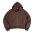 Solid Color Loose Fit Casual Hooded Men&