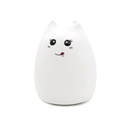 Silicone Touch Sensor LED Night Light For Children Baby Kids TRENDFLOW