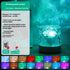 Crystal Lamp Water Ripple Projector Night Light Decoration Home Houses Bedroom Aesthetic Atmosphere Holiday Gift Sunset Lights Home Decor TRENDFLOW