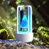 Creative 2 In 1 Audio Acrylic Crystal Lamp And Bluetooth Speaker Valentine&