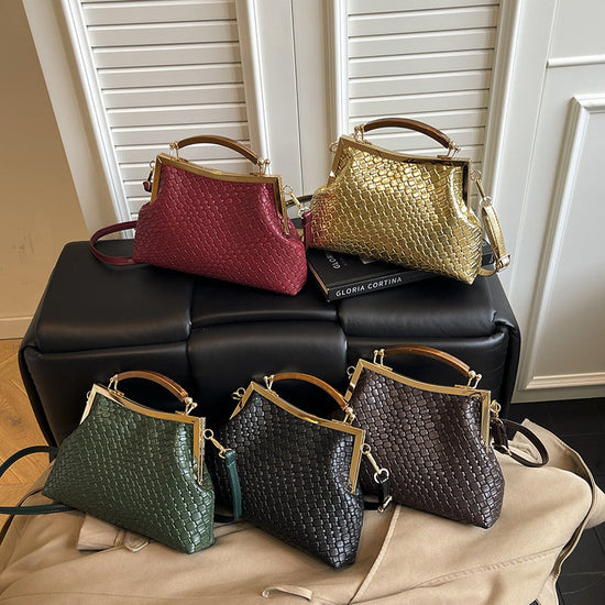 Large-capacity Vintage Tote Bag With Flap Closure TRENDFLOW
