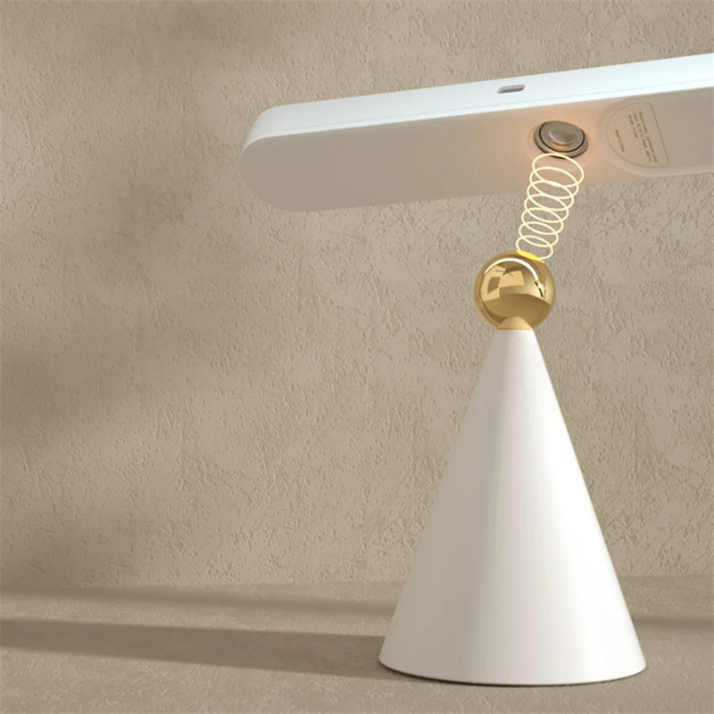 Reading Table Lamp Creative Geometric Desk Lamp Wireless Wall Lamp Multifunctional Magnetic Suction Small Night Light TRENDFLOW