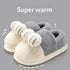 Cotton Slippers With Back Support Home TRENDFLOW