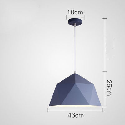 Colorful Geometric Creative Small Hanging Lamps TRENDFLOW