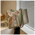 Stylish Woven Shoulder Bag With A Large Capacity For Casual Use TRENDFLOW