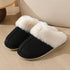 Large-sized Cotton Slippers For Women Autumn And Winter Couple&