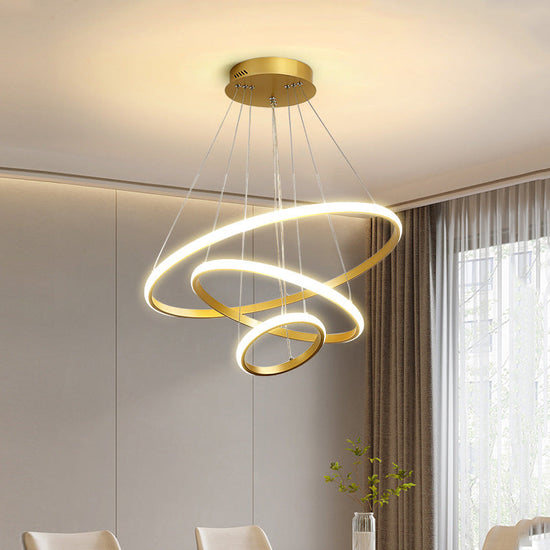 Living Room Chandelier Dining Room Lamp Intelligent Simple Household Chandelier TRENDFLOW