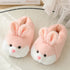 Autumn And Winter Cartoon Cute Bunny-heeled Cotton Slippers TRENDFLOW