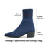 New Style Mid-calf Pointed-toe Socks That Flatter And Slim The Legs Paired With Ankle Boots TRENDFLOW