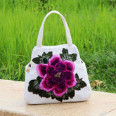 Ethnic-style Embroidered Floral Bag, Canvas Casual Bag, Handbag TRENDFLOW