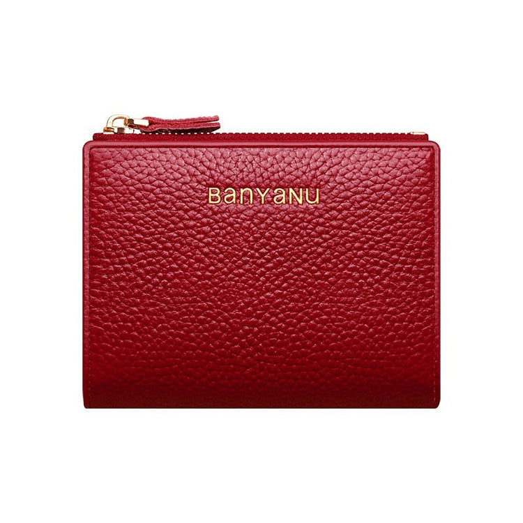 Soft Cowhide Cardholder Women&