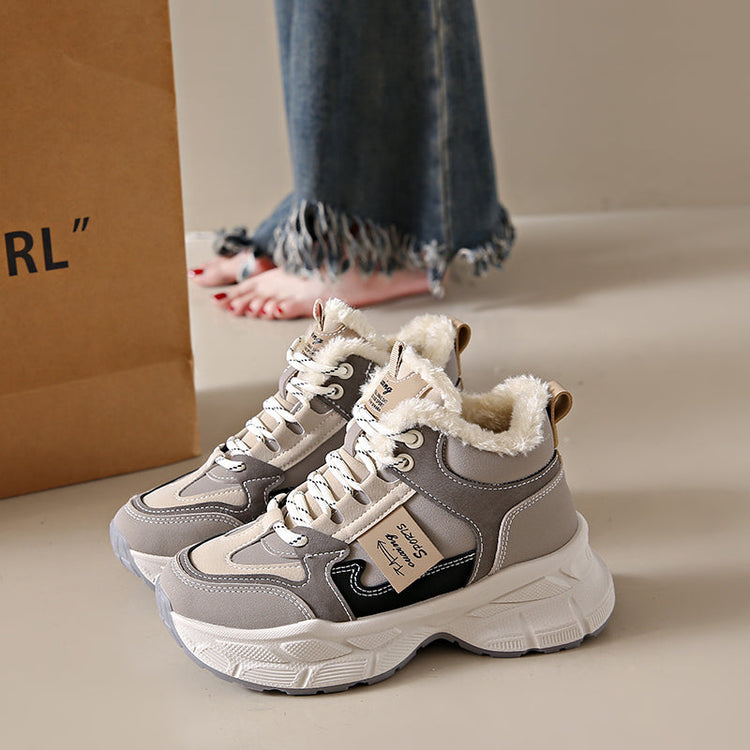 New Thickened Warm Ultra-comfy Fleece-lined Dad Shoes TRENDFLOW