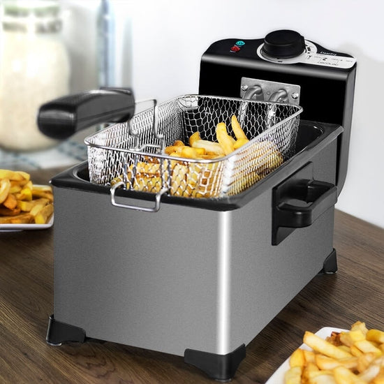 Household 3L French Fries Electromechanical Fryer TRENDFLOW