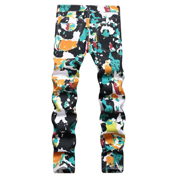 Alternative-style Trendy Stretch Slim-fit Jeans For Men TRENDFLOW