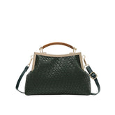 Large-capacity Vintage Tote Bag With Flap Closure TRENDFLOW