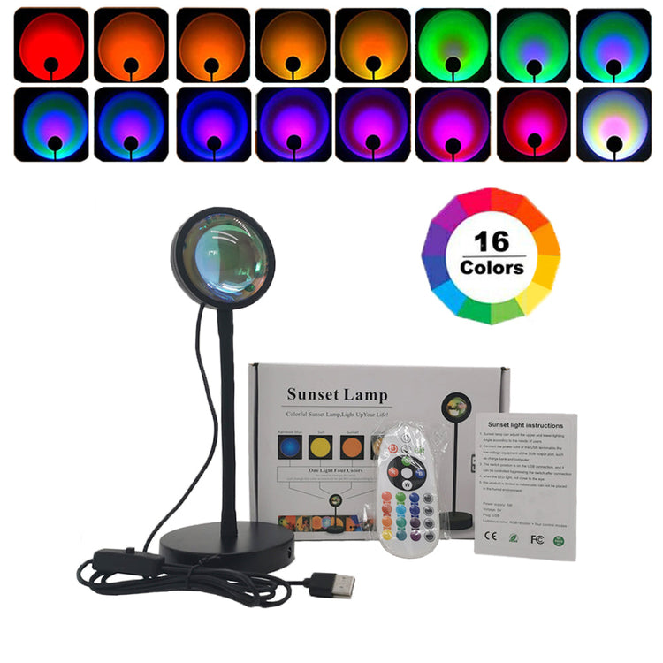 USB Desk Lamp Rainbow Projection Lamp TRENDFLOW