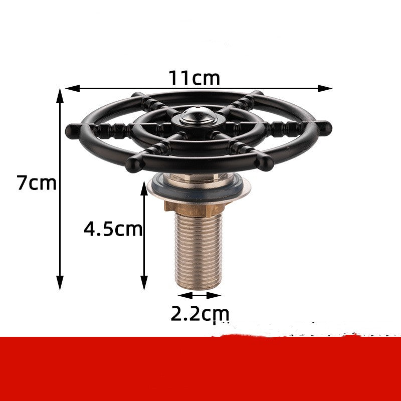 Small Sink Stainless Steel Faucet Household Automatic High Pressure Cup Washer TRENDFLOW