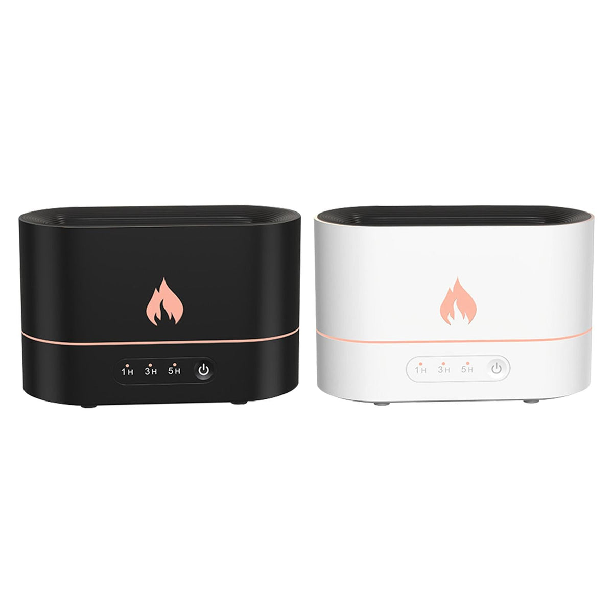 Siming Flame Aromatherapy Machine Home Bedroom Silent Atmosphere Light Humidifier Flame Diffuser Home Decor TRENDFLOW