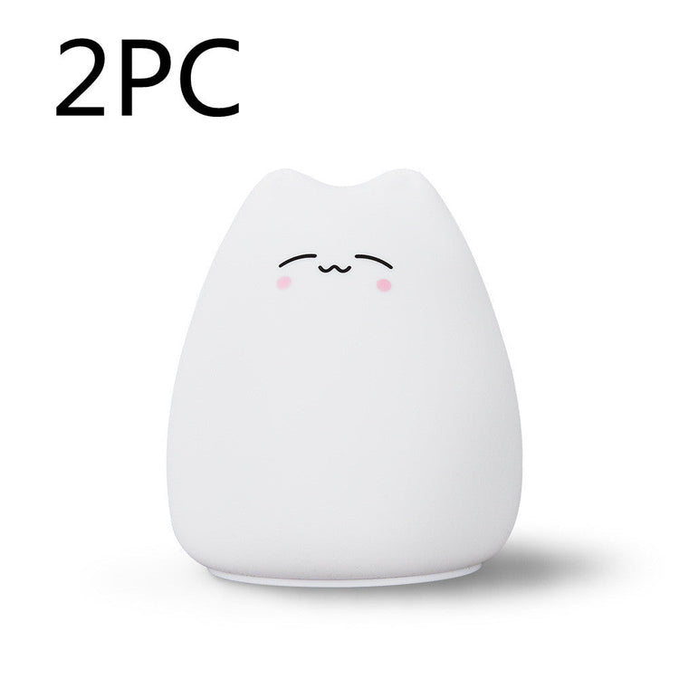 Silicone Touch Sensor LED Night Light For Children Baby Kids TRENDFLOW