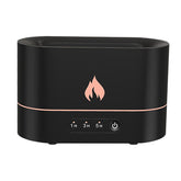 Siming Flame Aromatherapy Machine Home Bedroom Silent Atmosphere Light Humidifier Flame Diffuser Home Decor TRENDFLOW
