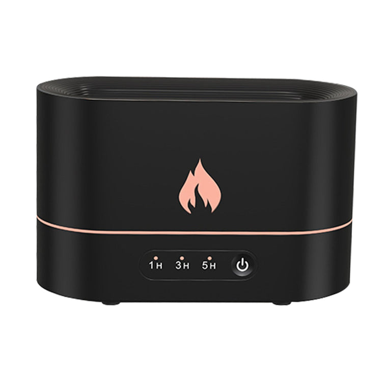 Siming Flame Aromatherapy Machine Home Bedroom Silent Atmosphere Light Humidifier Flame Diffuser Home Decor TRENDFLOW