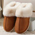 Large-sized Cotton Slippers For Women Autumn And Winter Couple&