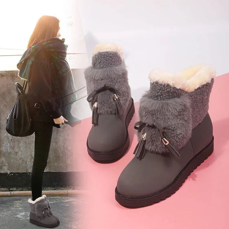 New Style Mid-length Snow Boots For Kids And Students TRENDFLOW