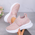 Deep-soled Breathable Wedge Sneakers For Women TRENDFLOW