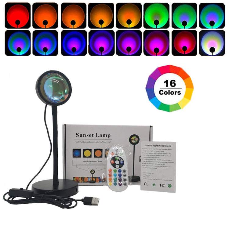 USB Desk Lamp Rainbow Projection Lamp TRENDFLOW