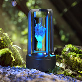 Creative 2 In 1 Audio Acrylic Crystal Lamp And Bluetooth Speaker Valentine&