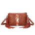 Bohemian-style Tassel Crossbody PU Leather Printed Women&