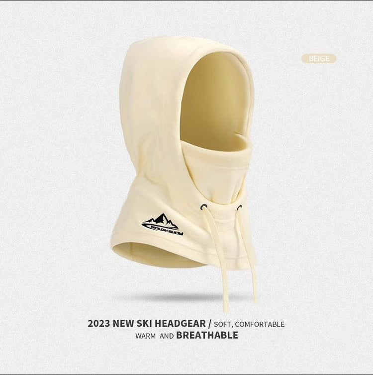 Windproof And Cold-proof Outdoor Cycling Fleece-lined Warm Face Mask TRENDFLOW