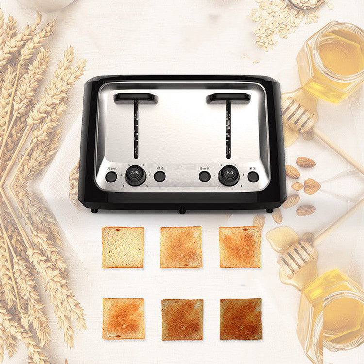 Home Automatic Multifunctional Toaster Four Slot Export TRENDFLOW