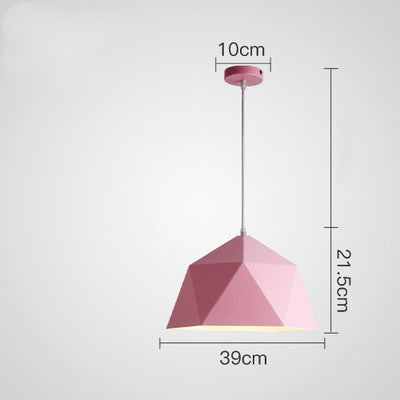 Colorful Geometric Creative Small Hanging Lamps TRENDFLOW