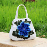 Ethnic-style Embroidered Floral Bag, Canvas Casual Bag, Handbag TRENDFLOW